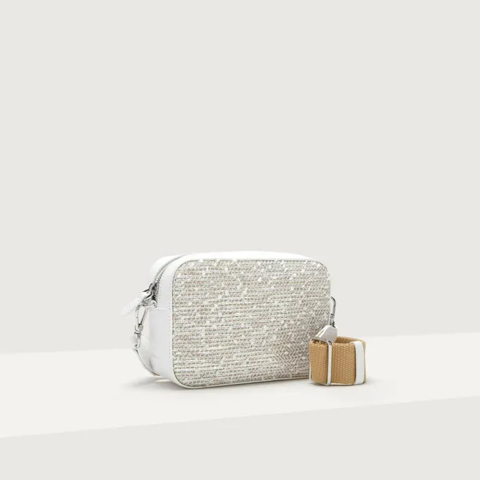 Coccinelle Crossbody Bags Tebe Snowflakes Woven Multi Silbrwh 8211 Women