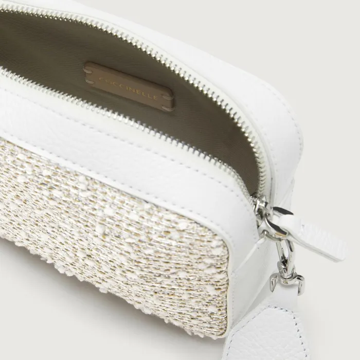 Coccinelle Crossbody Bags Tebe Snowflakes Woven Multi Silbrwh 8211 Women