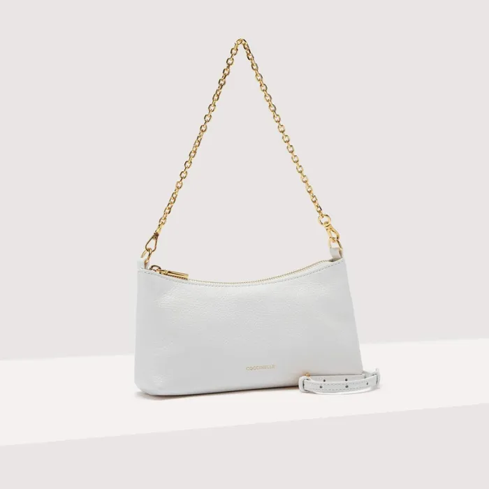 Coccinelle Mini Bags Aura Brillant White 8211 Women