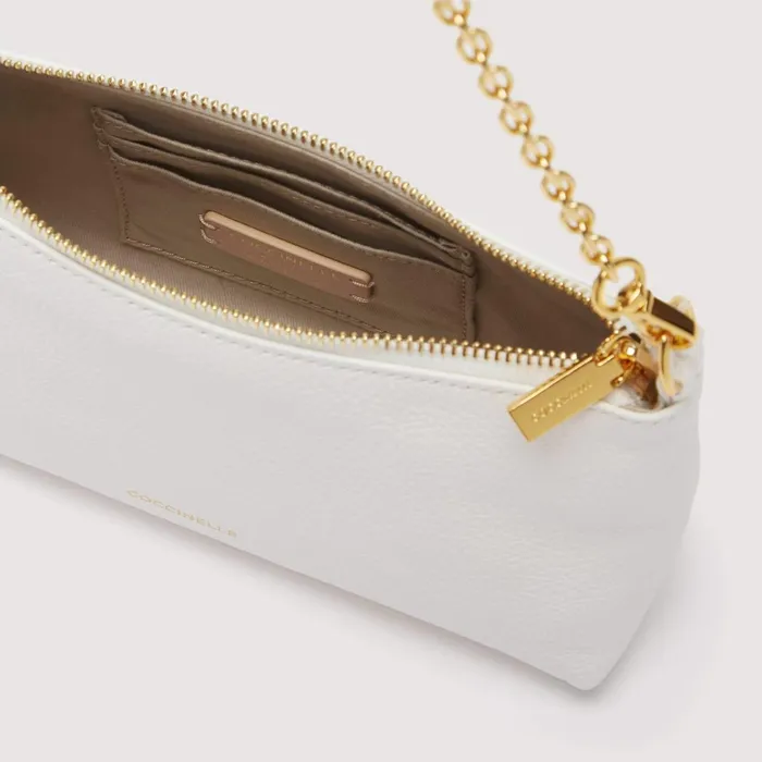 Coccinelle Mini Bags Aura Brillant White 8211 Women