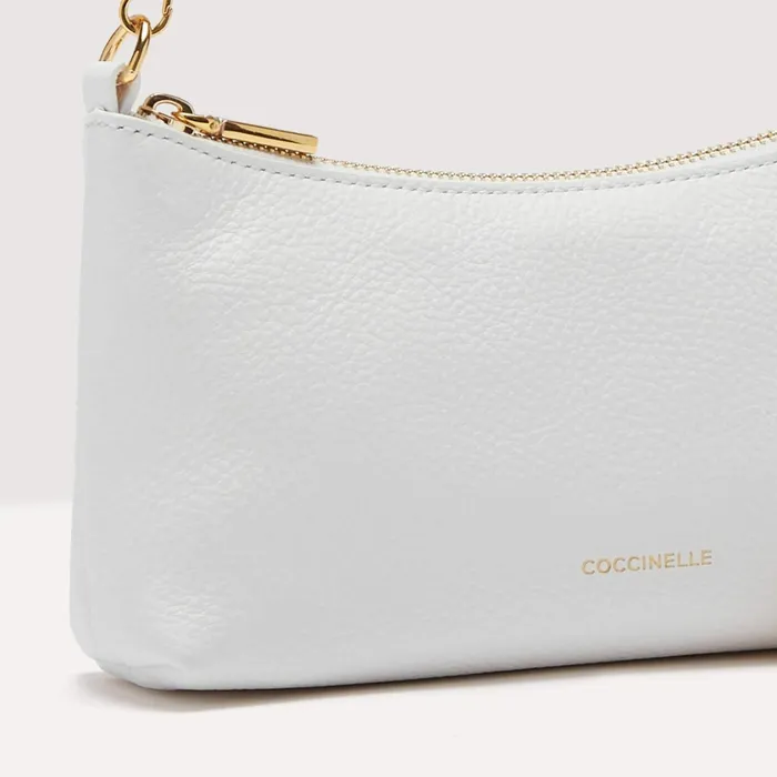 Coccinelle Mini Bags Aura Brillant White 8211 Women