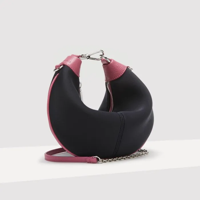 Coccinelle Mini Bags Virtual Scuba Noirpulp Pink 8211 Women