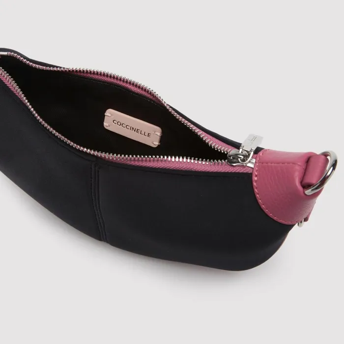 Coccinelle Mini Bags Virtual Scuba Noirpulp Pink 8211 Women