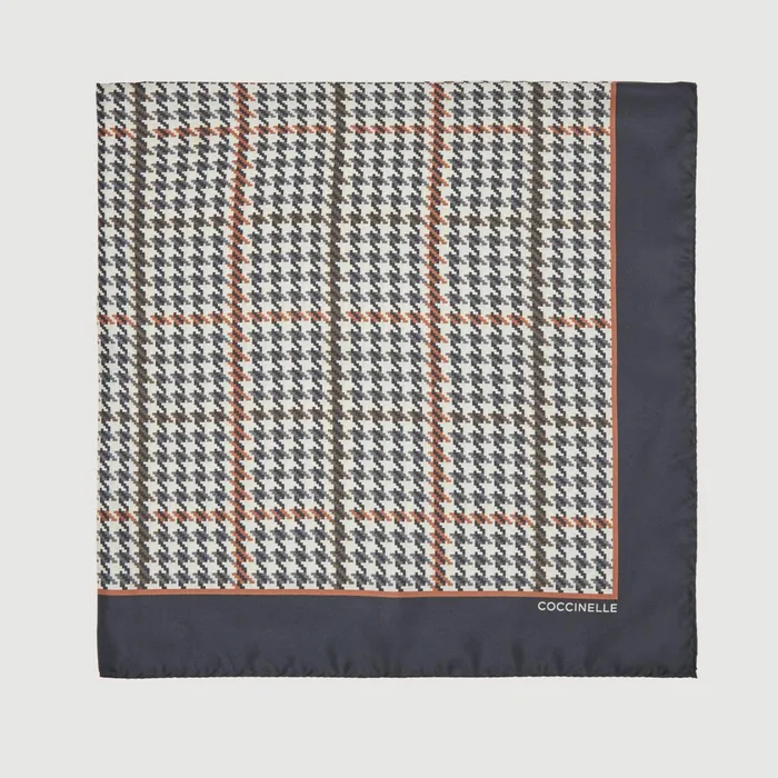 Coccinelle Scarves And Foulards Pied De Poule Multicnoir 8211 Women