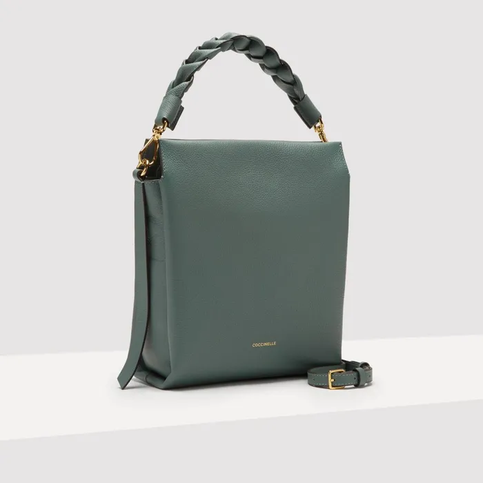 Coccinelle Shoulder Bags Boheme Medium Kale Greennoir 8211 Women
