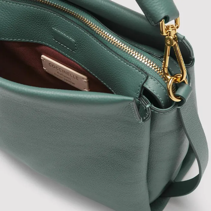 Coccinelle Shoulder Bags Boheme Medium Kale Greennoir 8211 Women