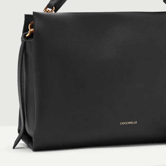 Coccinelle Shoulder Bags Boheme Medium Noircuir 8211 Women