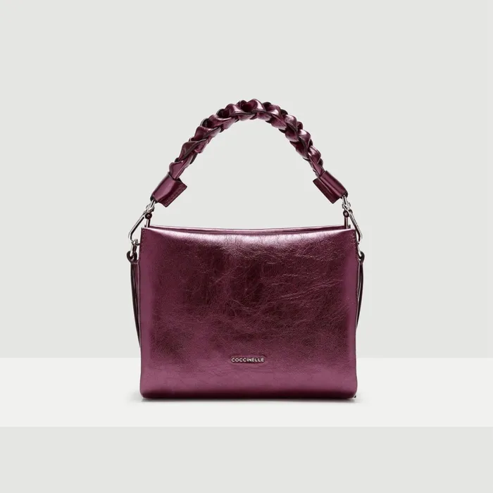 Coccinelle Shoulder Bags Boheme Pepita Small Pulp Pink 8211 Women