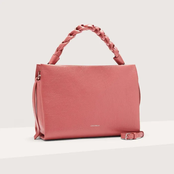 Coccinelle Shoulder Bags Boheme Shiny Goat Medium Pot 8211 Women