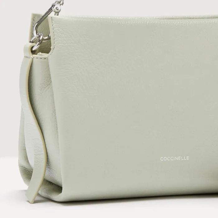 Coccinelle Shoulder Bags Boheme Shiny Goat Small Celadon Green 8211 Women
