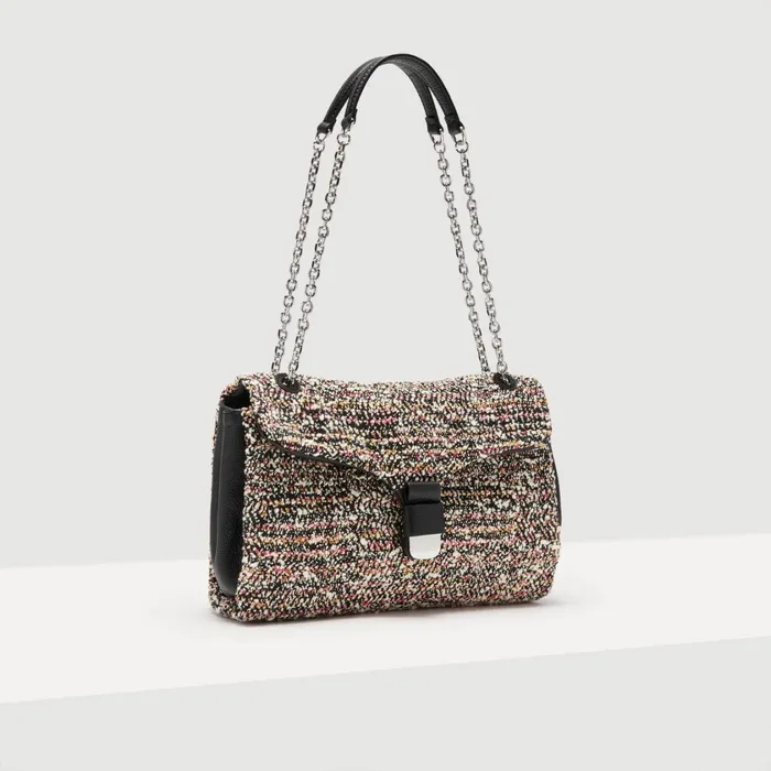 Coccinelle Shoulder Bags Neofirenze Pixel Boucl Large Multpulp Pnoi 8211 Women