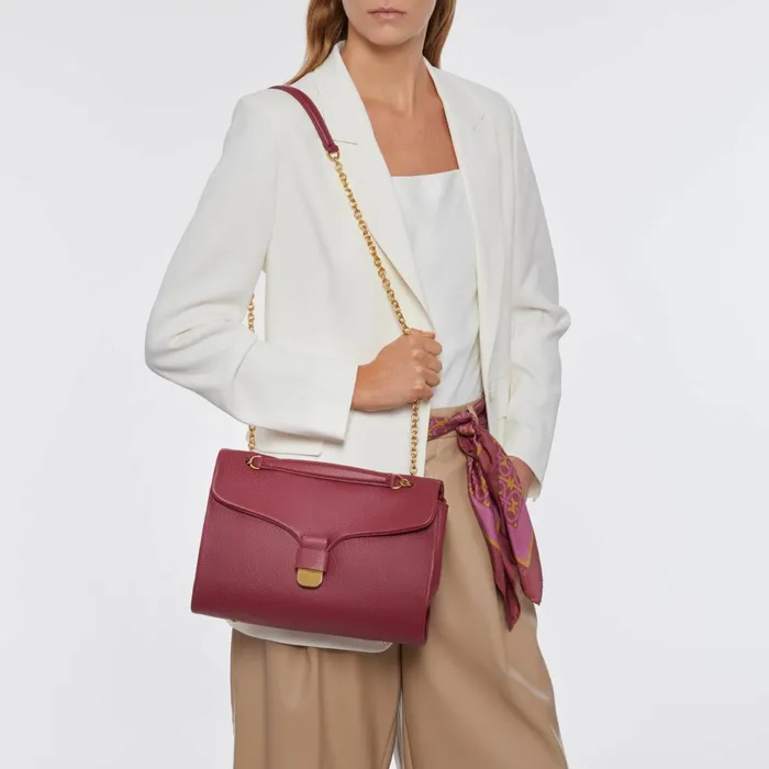 Coccinelle Shoulder Bags Neofirenze Soft Large Garnet Red 8211 Women