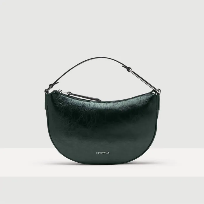 Coccinelle Shoulder Bags Priscilla Pepita Small Kale Green 8211 Women