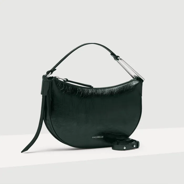 Coccinelle Shoulder Bags Priscilla Pepita Small Kale Green 8211 Women
