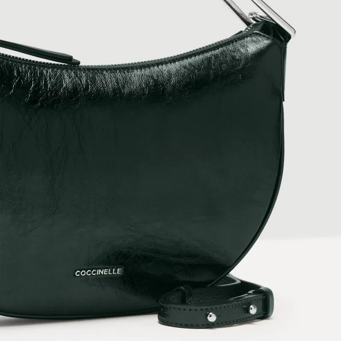 Coccinelle Shoulder Bags Priscilla Pepita Small Kale Green 8211 Women