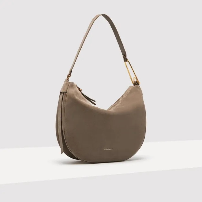 Coccinelle Shoulder Bags Priscilla Suede Droplet Medium 8211 Women