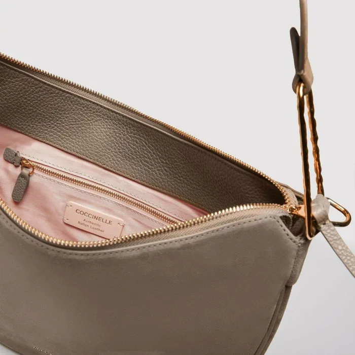 Coccinelle Shoulder Bags Priscilla Suede Droplet Medium 8211 Women