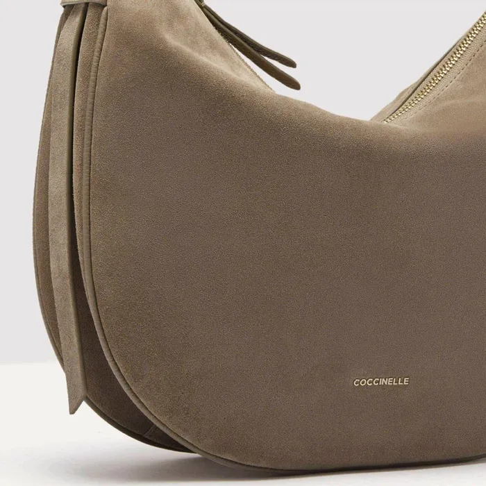 Coccinelle Shoulder Bags Priscilla Suede Droplet Medium 8211 Women
