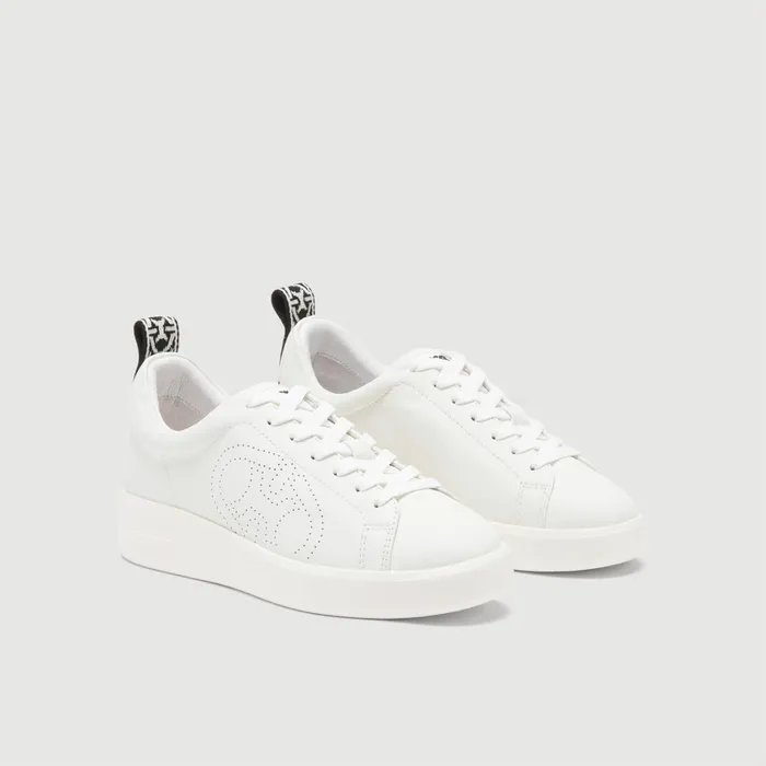 Coccinelle Sneaker Monogram Perforee Sneakers Offwhnoirecru 8211 Women