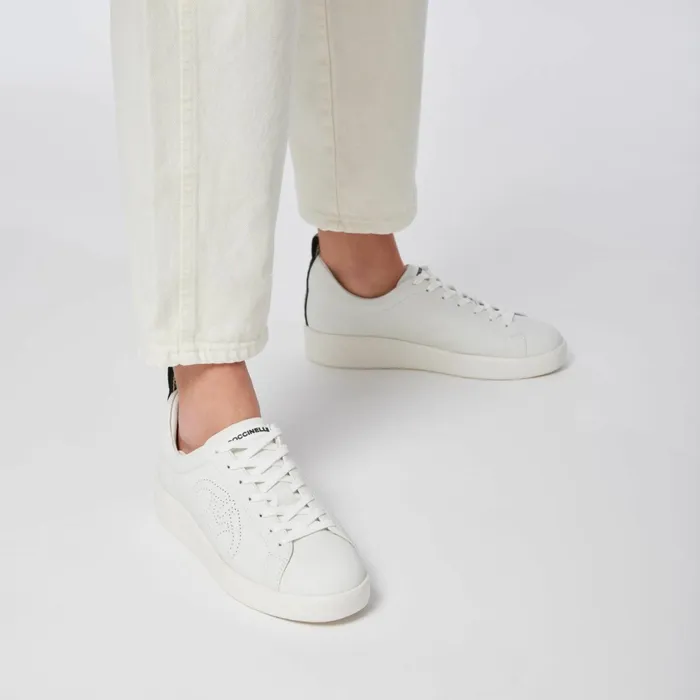 Coccinelle Sneaker Monogram Perforee Sneakers Offwhnoirecru 8211 Women