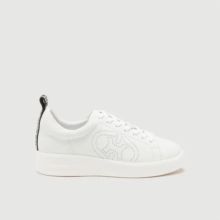 Coccinelle Sneaker Monogram Perforee Sneakers Offwhnoirecru 8211 Women