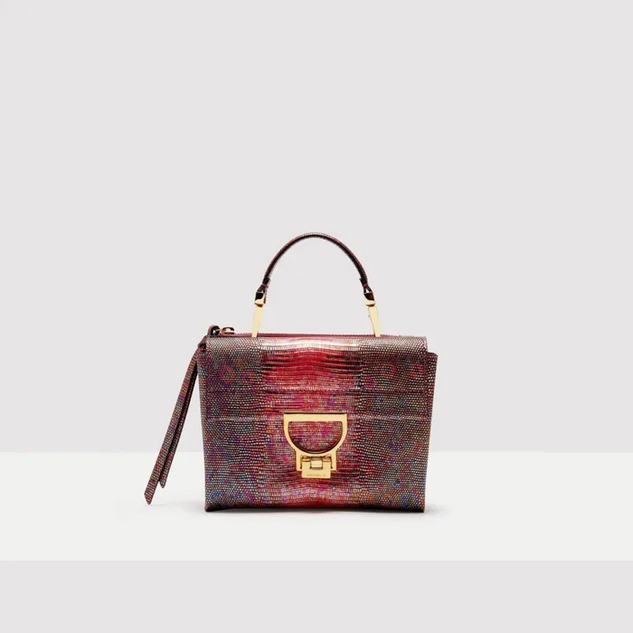 Coccinelle Top Handle Bag Arlettis Lizard Metaverse Small 8211 Women