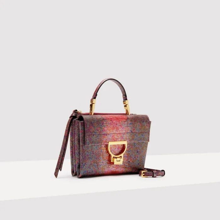 Coccinelle Top Handle Bag Arlettis Lizard Metaverse Small 8211 Women