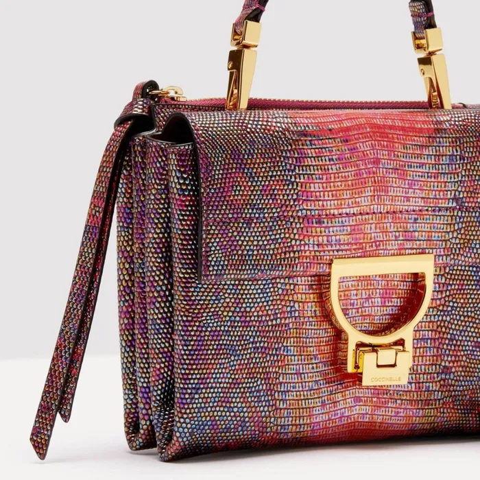 Coccinelle Top Handle Bag Arlettis Lizard Metaverse Small 8211 Women