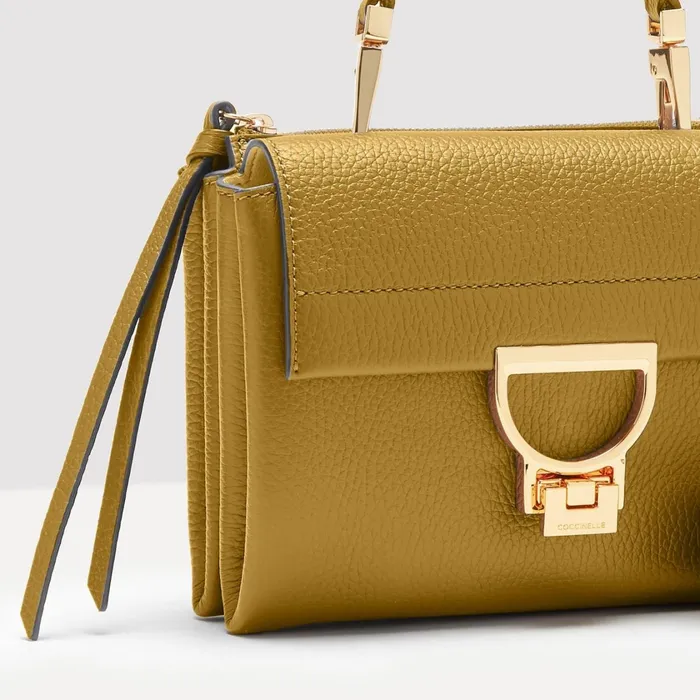 Coccinelle Top Handle Bag Arlettis Signature Small Citronella 8211 Women