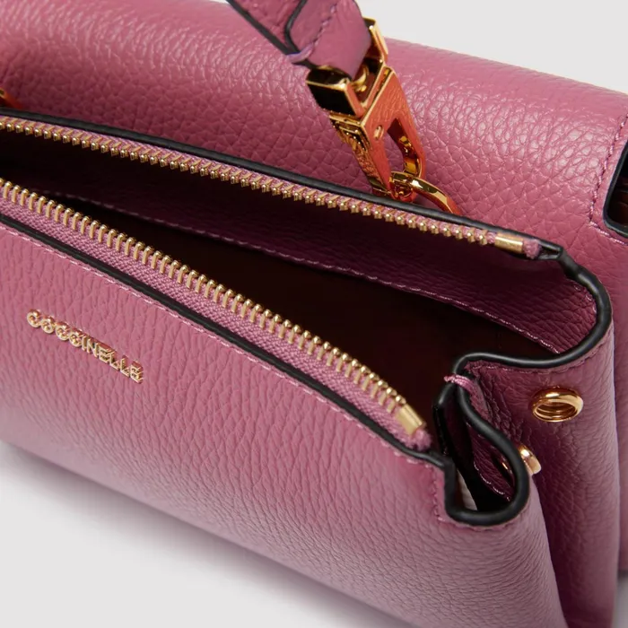 Coccinelle Top Handle Bag Arlettis Signature Small Pulp Pink 8211 Women