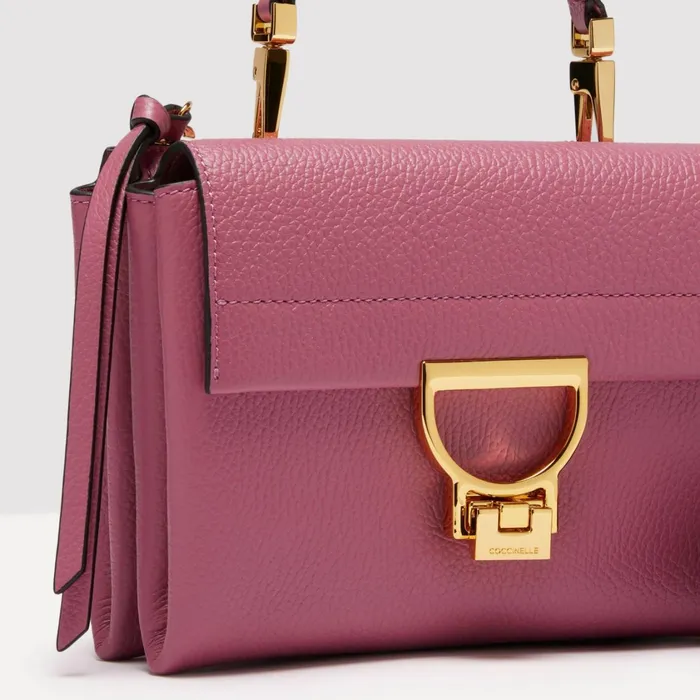 Coccinelle Top Handle Bag Arlettis Signature Small Pulp Pink 8211 Women