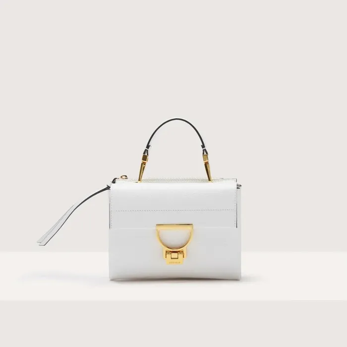 Coccinelle Top Handle Bag Arlettis Small Brillant White 8211 Women