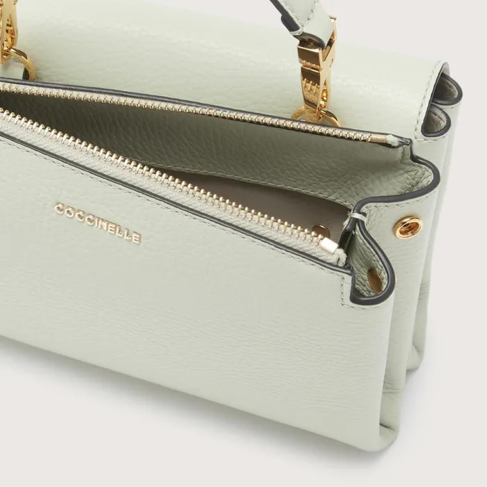 Coccinelle Top Handle Bag Arlettis Small Celadon Green 8211 Women