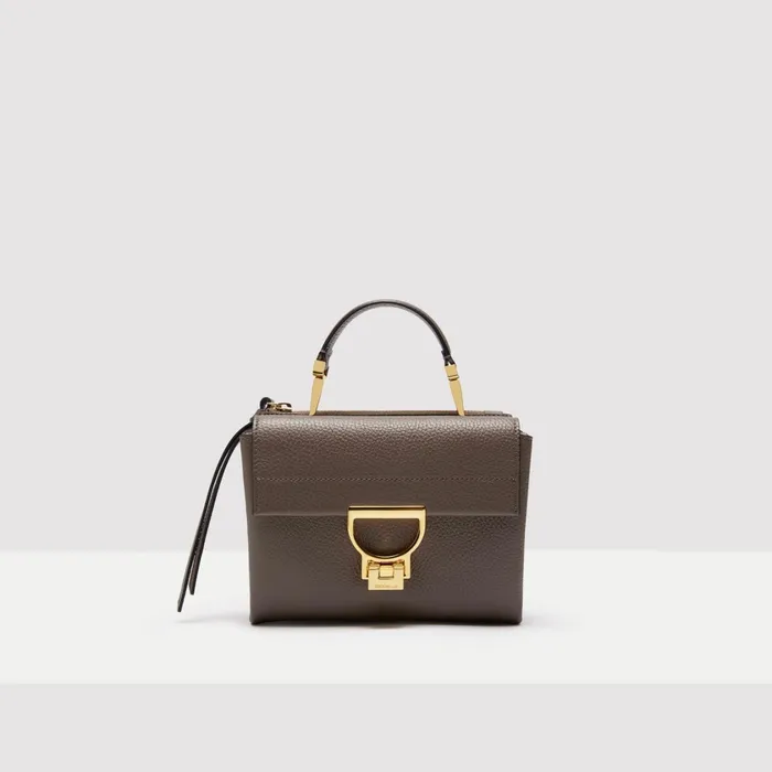 Coccinelle Top Handle Bag Arlettis Small Coffeecoffee 8211 Women