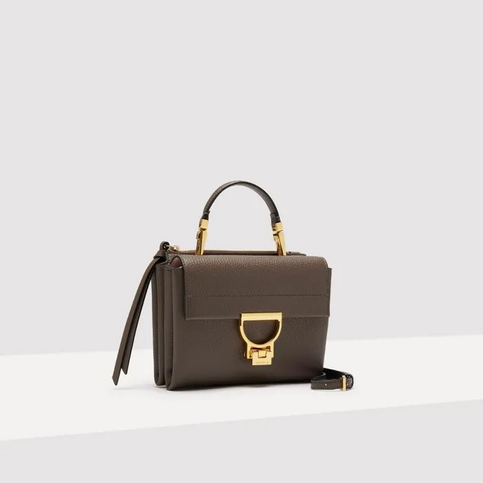 Coccinelle Top Handle Bag Arlettis Small Coffeecoffee 8211 Women