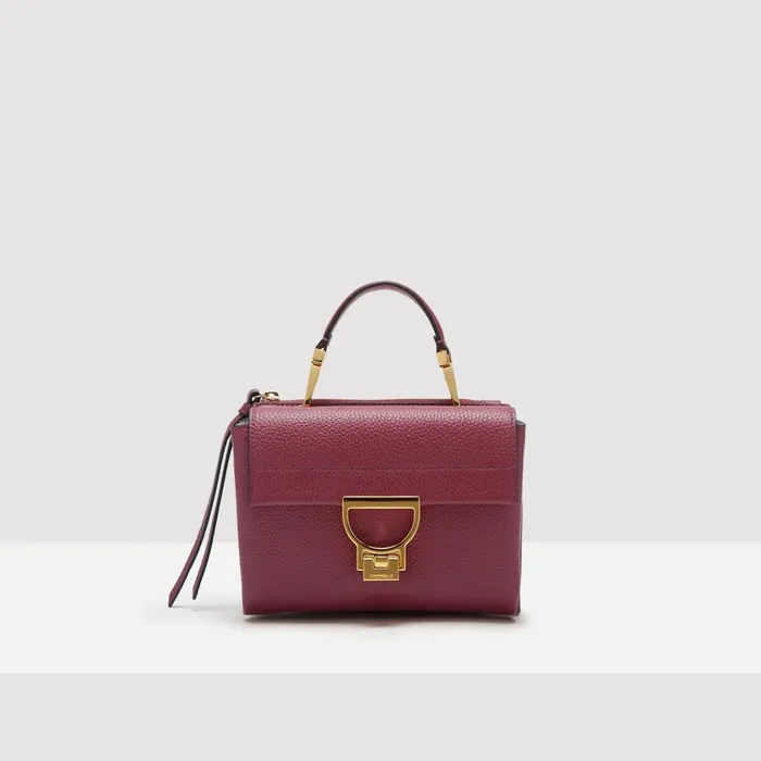 Coccinelle Top Handle Bag Arlettis Small Garnet Red 8211 Women