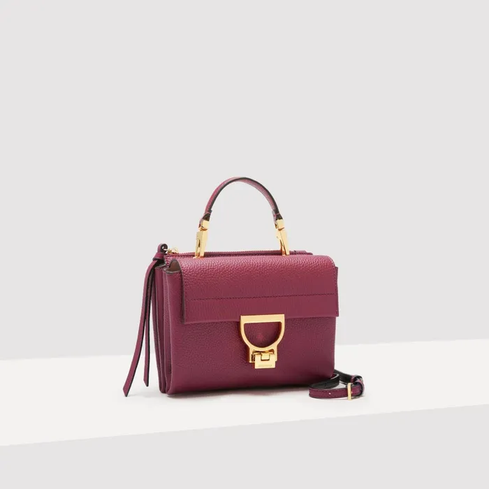 Coccinelle Top Handle Bag Arlettis Small Garnet Red 8211 Women