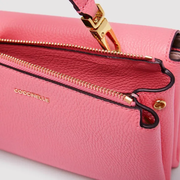 Coccinelle Top Handle Bag Arlettis Small Hyper Pink 8211 Women