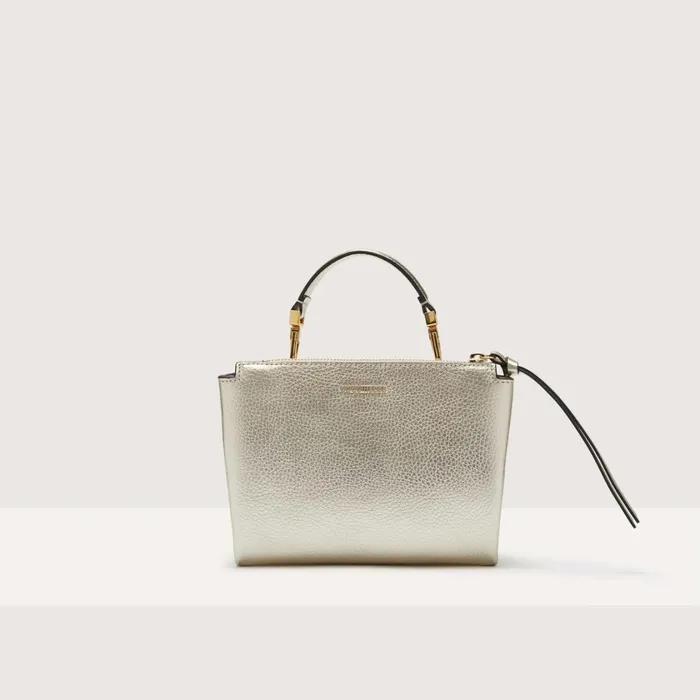 Coccinelle Top Handle Bag Arlettis Small Pale Gold 8211 Women