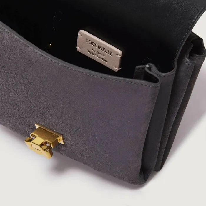 Coccinelle Top Handle Bag Arlettis Suede Droplet Small 8211 Women