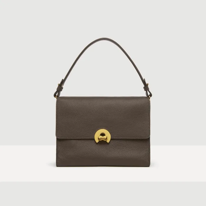 Coccinelle Top Handle Bag Binxie Medium Coffeecoffee 8211 Women