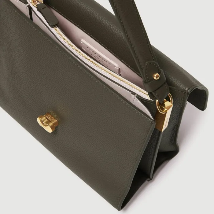 Coccinelle Top Handle Bag Binxie Medium Coffeecoffee 8211 Women
