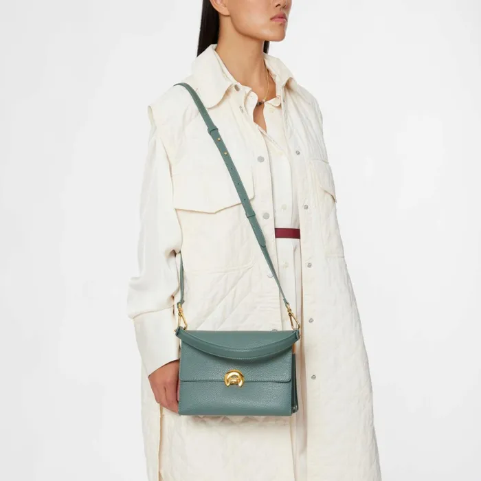 Coccinelle Top Handle Bag Binxie Medium Kale Green 8211 Women