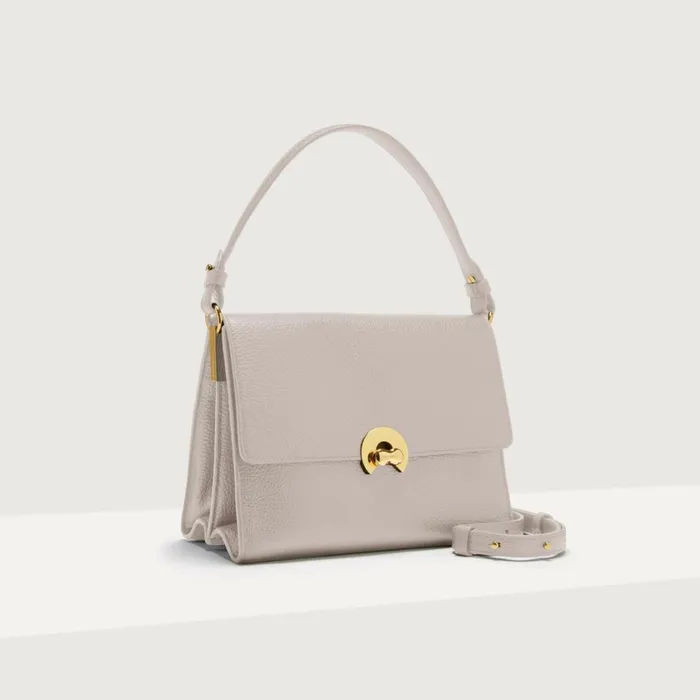 Coccinelle Top Handle Bag Binxie Medium Light Grey 8211 Women