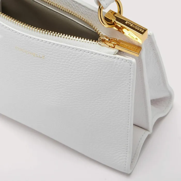 Coccinelle Top Handle Bag Binxie Small Brillant White 8211 Women