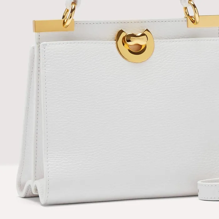 Coccinelle Top Handle Bag Binxie Small Brillant White 8211 Women