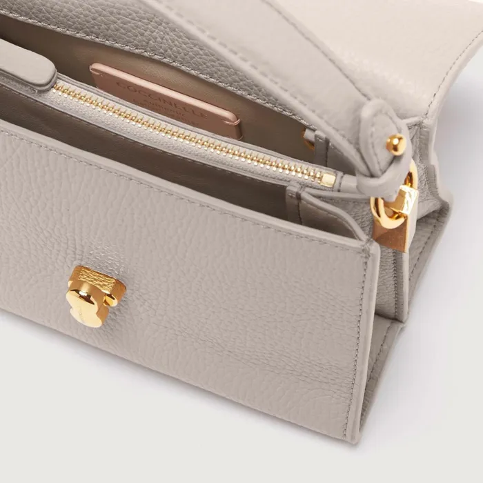 Coccinelle Top Handle Bag Binxie Small Light Grey 8211 Women