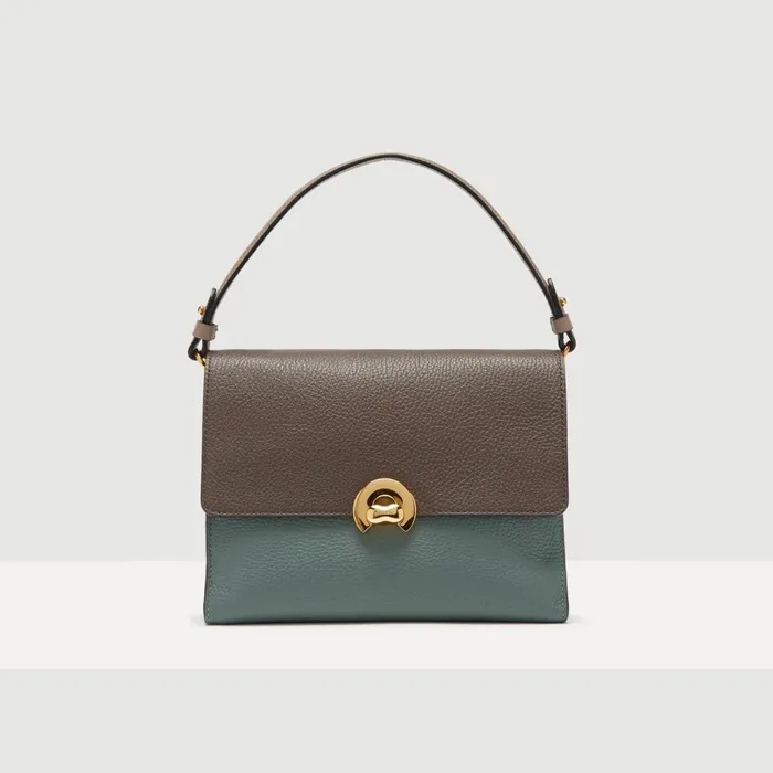 Coccinelle Top Handle Bag Binxie Tricolor Medium Multicoffee 8211 Women