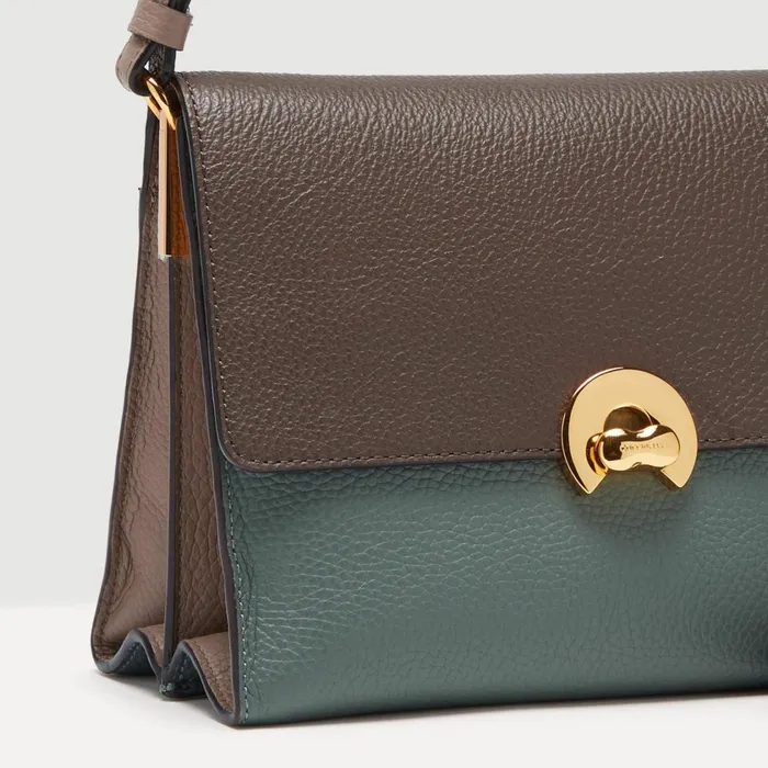 Coccinelle Top Handle Bag Binxie Tricolor Medium Multicoffee 8211 Women