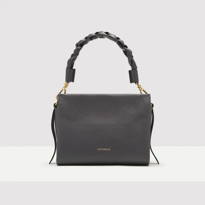 Coccinelle Top Handle Bag Boheme Small Ardesiacitrone 8211 Women